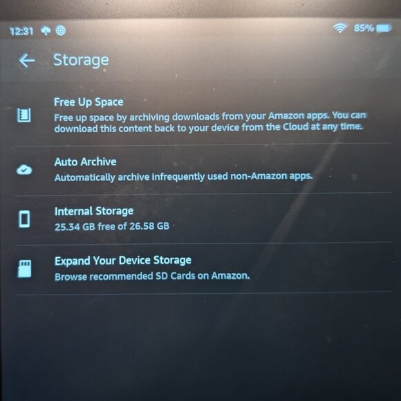 Amazon Fire Tablet HD 8 25GB - Picture 3 of 8